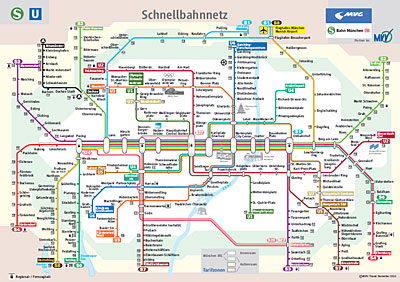 План метро Мюнхена