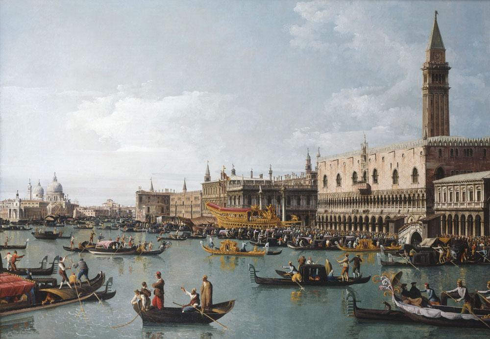 Canaletto. Bernardo Bellotto malt Europa