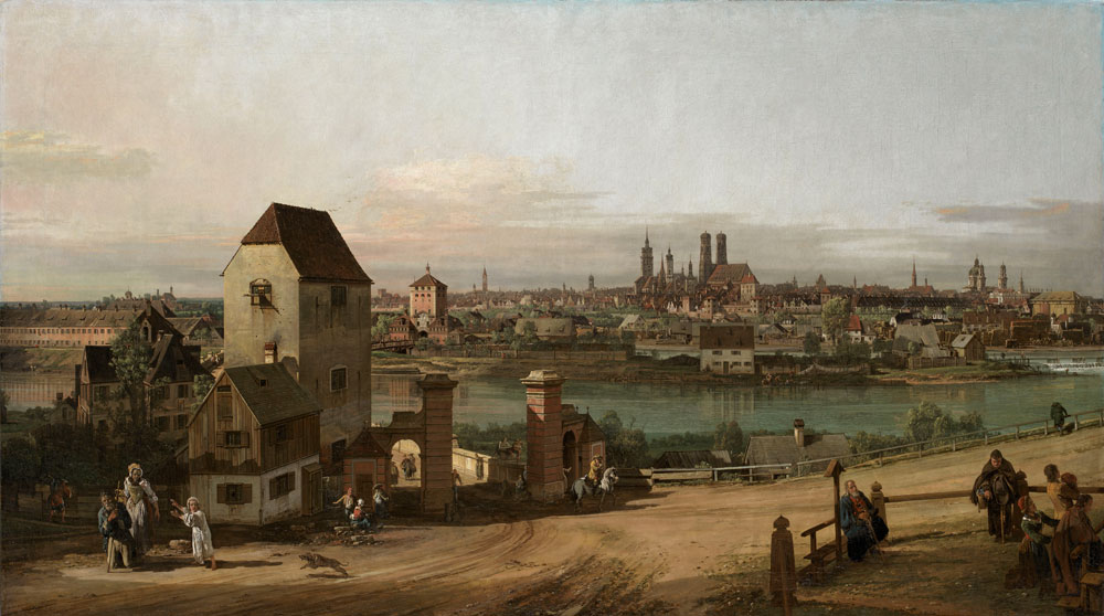 Canaletto. Bernardo Bellotto malt Europa