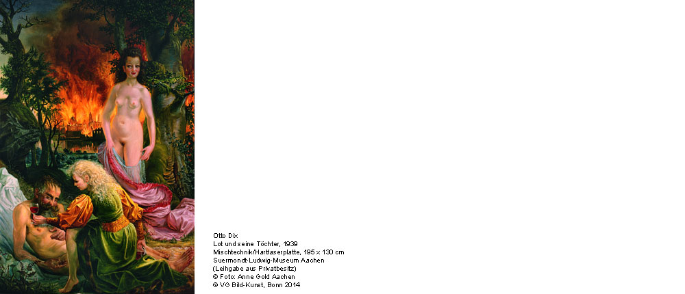 Otto Dix, Lot und seine Töchter, 1939