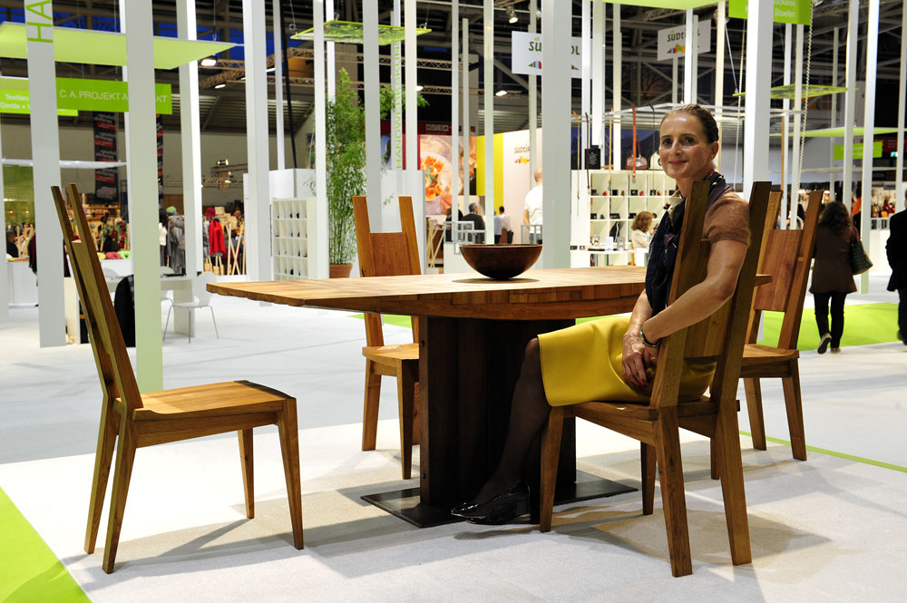 Gastland Südtirol in Halle A1, Designerin Viktoria Steinkeller ©  Fotos: GHM 