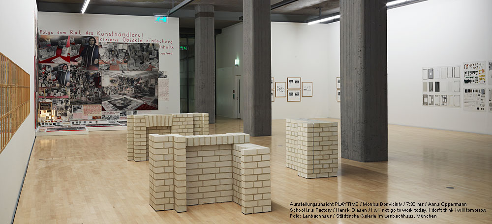 Выставка PLAYTIME в галерее Lenbachhaus